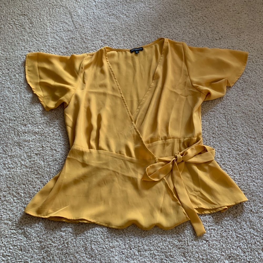 Tie Front Blouse